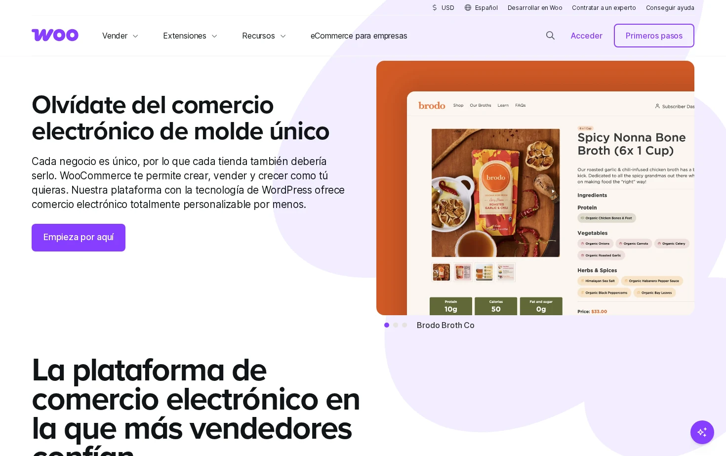 WooCommerce 页面快照